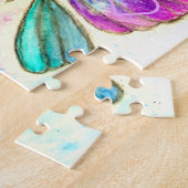 Papillons colorés Flying Puzzle Peinture (Côté)