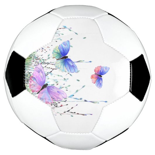 Papillons colorés Flying Soccer Ball Spring Joie (Tourné)