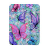 Papillons colorés Magnet (Vertical)