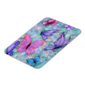 Papillons colorés Magnet (Côté Gauche)