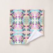 Papillons colorés mignons - (Gant de toilette)
