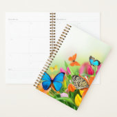 Papillons colorés petit planificateur (Devant avec enveloppe)