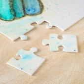 Papillons colorés Puzzle avec Coeurs (Côté)