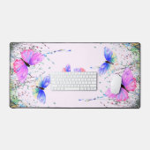 Papillons colorés volants (Clavier et souris)