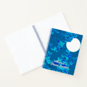 Papillons contre un Blue Night Sky Dream Journal (Intérieur)