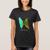 Papillons couleur aquarelle T-shirt (Devant)