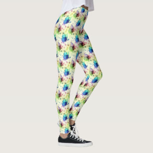 Papillons d'aquarelle Leggings