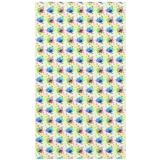 Papillons d'aquarelle nappe (Devant)