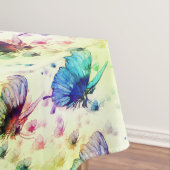 Papillons d'aquarelle nappe (In Situ)