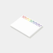 Papillons de bijoux Plan Notes post-it (Incliné)