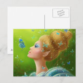 Papillons de carte postale (Devant / Derrière)