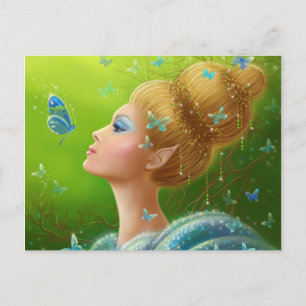 Papillons de carte postale