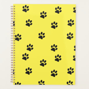Papillons de chat jaune noir