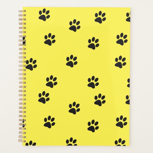 Papillons de chat jaune noir (Devant)