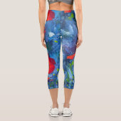 Papillons de l'Alaska Capri Leggings (Verso)