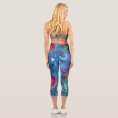 Papillons de l'Alaska Capri Leggings (Verso)