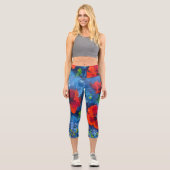 Papillons de l'Alaska Capri Leggings (Recto)