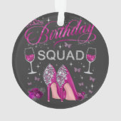 Papillons de l'équipe d'anniversaire (dos)