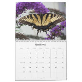 Papillons de machaon, calendrier 2009 (Mar 2027)