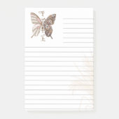 Papillons de santé mentale Boho Post-it® Notes 3M (Devant)