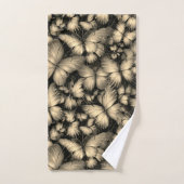 Papillons d'or (Serviette à main)