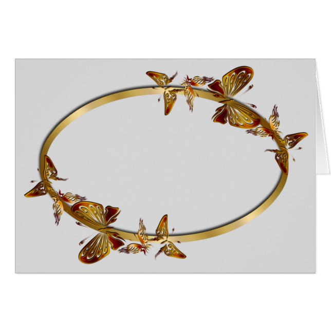 Papillons d'or (paysage) (Devant horizontal)