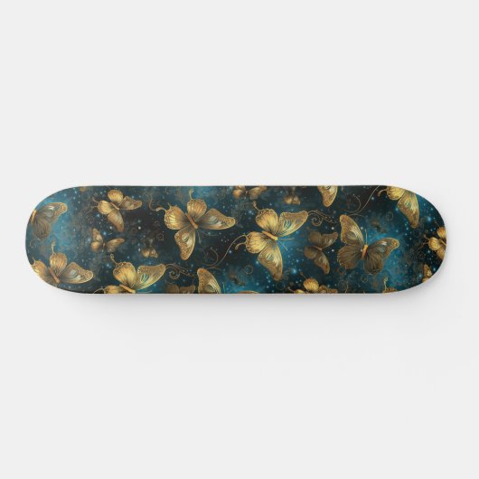Papillons d'or Skateboard (Horz)