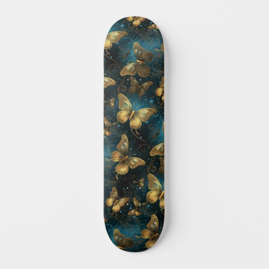 Papillons d'or Skateboard (Recto)