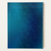 Papillons d'or sur un Arrière - plan bleu (Dos)