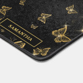 Papillons dorés Motif Monogramme personnalisé Glit (Coin)