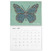Papillons du calendrier mondial (Mar 2027)