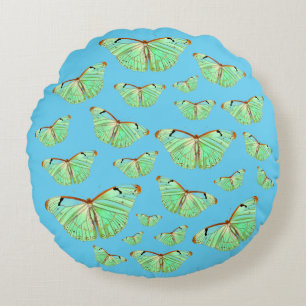 Papillons du ciel Coussin rond