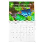 Papillons du Sud Mois par Mois Calendrier 2023 (Mar 2027)