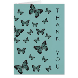Papillons Émeraude Merci
