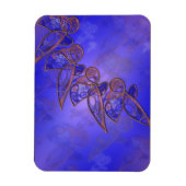 Papillons en cuivre Magnet flexible (Vertical)