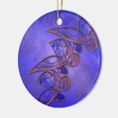 Papillons en cuivre Ornement (Gauche)