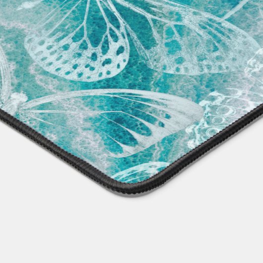 Papillons en marbre vert de mer (Coin)