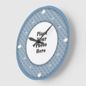 Papillons encadrez votre horloge murale photo (Angle)