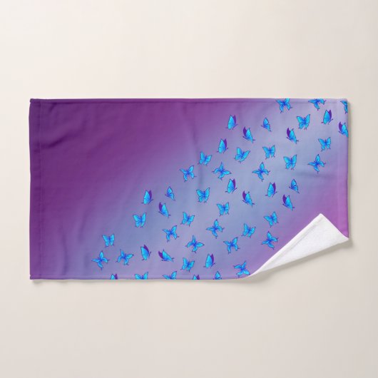 Papillons enchantés (Serviette à main)