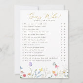 Papillons Enchantés Floral Devis Qui Carte (Devant)