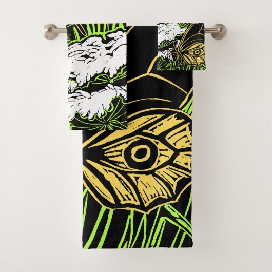 Papillons et dentelle de la reine Anne (En situation)