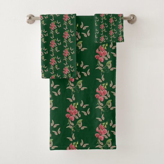 Papillons Et Fleur De Pois Doux (En situation)