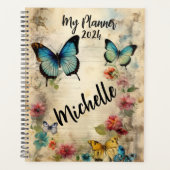 Papillons et fleurs (Devant)