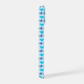 Papillons et fleurs bleus pour bébé garçon (Côté droit)
