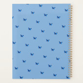 Papillons et fleurs Citation de mentalité positive (Dos)