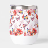Papillons et fleurs de pavot (Droite)