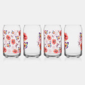 Papillons et fleurs de pavot (Gauche)