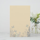 Papillons et fleurs Papeterie (Debout devant)