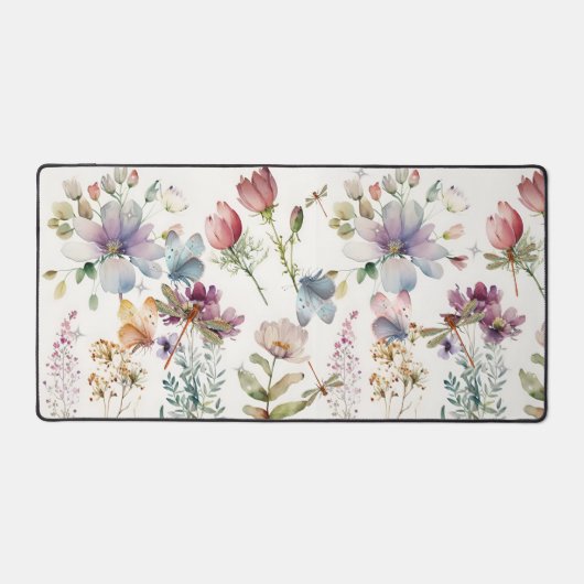 Papillons et Fleurs sauvages (Recto)