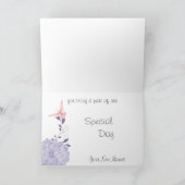 Papillons et Lavande Chrysanthème Merci (Intérieur)